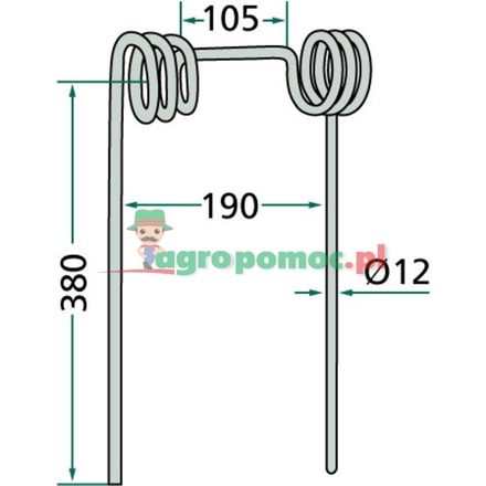  Following tine | 00430507
